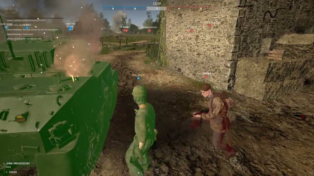 Hell Let Loose - CHMA v SYN - SMDM - Pierre's Farm - Admin Cam