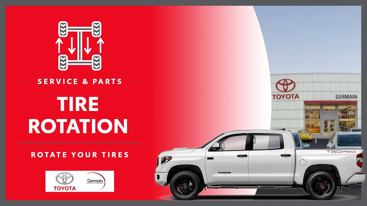 Toyota Tire Rotation Columbus, OH // Germain Toyota of Columbus Service
