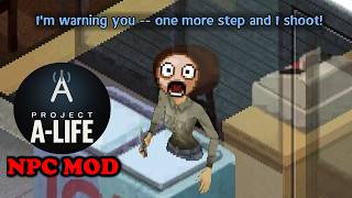 How it Feels Playing Project A-Life | Project Zomboid NPC mod screenshot 5