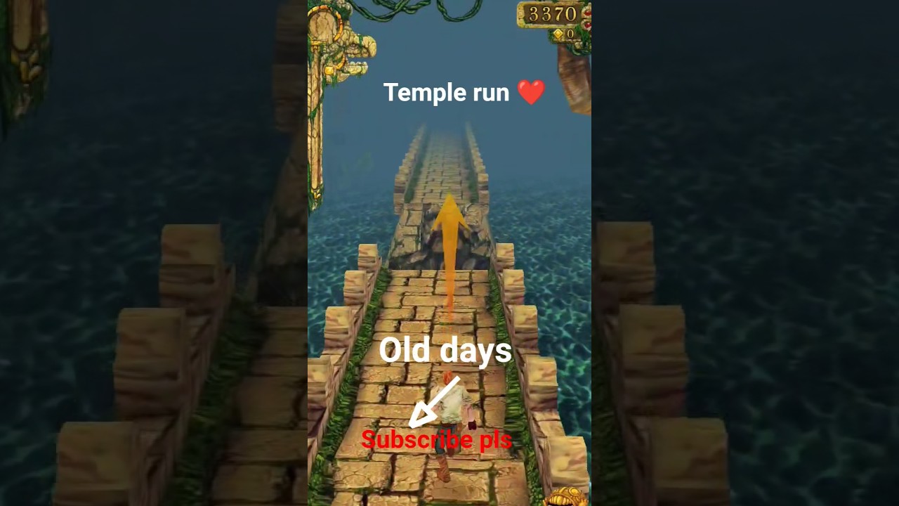 old days temple run ❤️ 