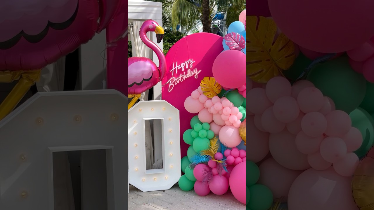 Tropical decor 🦩🌴 