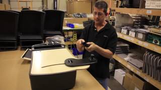 How To  Assemble and Install Reach Desk Front Seat