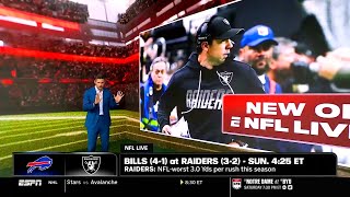 NFL LIVE | Dan Orlovsky reacts to Klint Kubiak update latest on starting QB for Week 6 vs. Bills