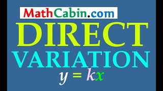 Direct Variation problem ! ! ! ! !