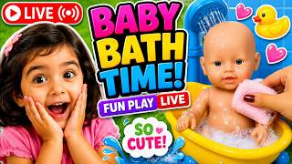 Rainbow Candy Bath 🛁🍭 LIVE Relaxing ASMR & Satisfying Sounds ✨ #asmr #live #satisfying #rainbow