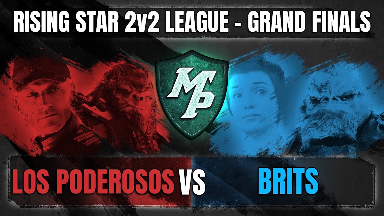 Halo Wars 2 Rising Star 2v2 League - Grand Finals - Los Poderosos vs TheBritsAreComing