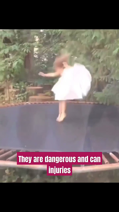 Trampoline looks fun but can leave your child with major injuries.#trampoline #injury #shorts
