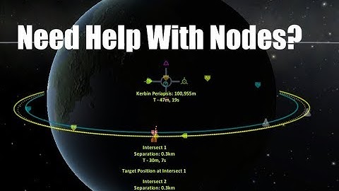 Becoming Familiar with the Maneuver Node in Kerbal Space Program