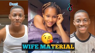 Wife Material 😘 (Peter x Berby) #peteraakombatiktok #henrykomba