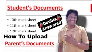 Documents to Upload in Online Application form | Tamilnadu MBBS/BDS Counseling