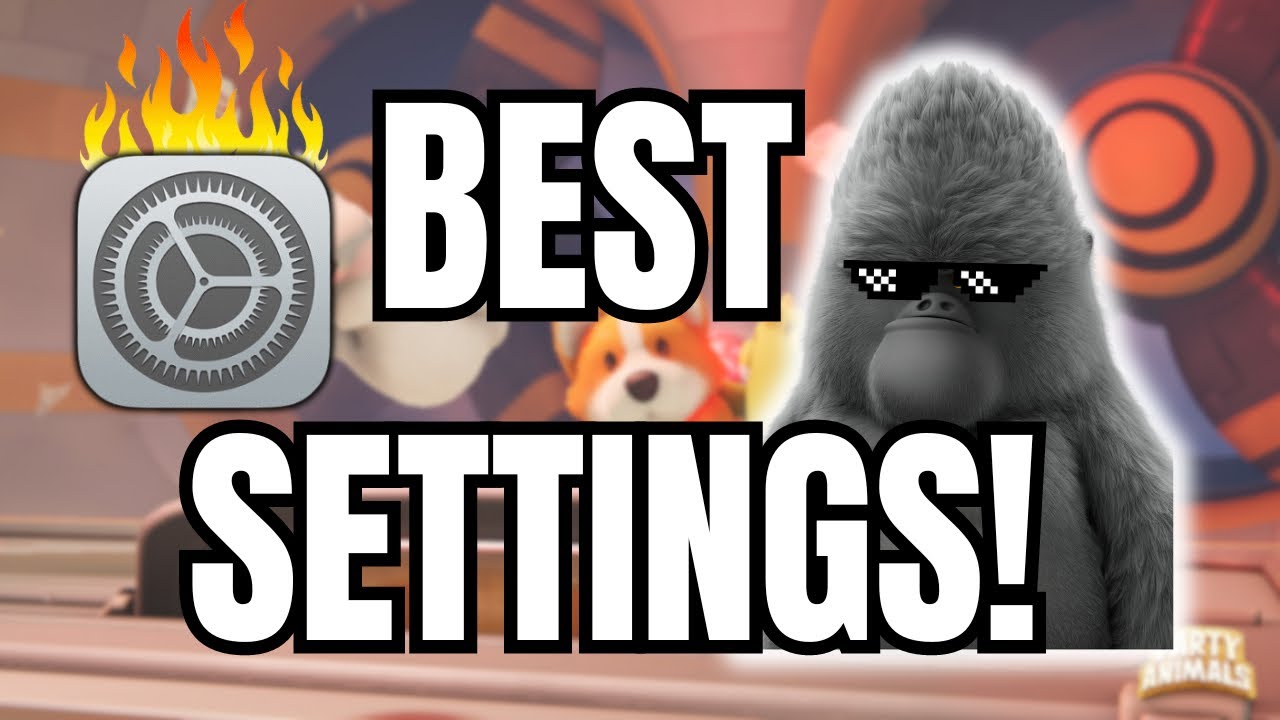 THE BEST SETTINGS IN PARTY ANIMALS!