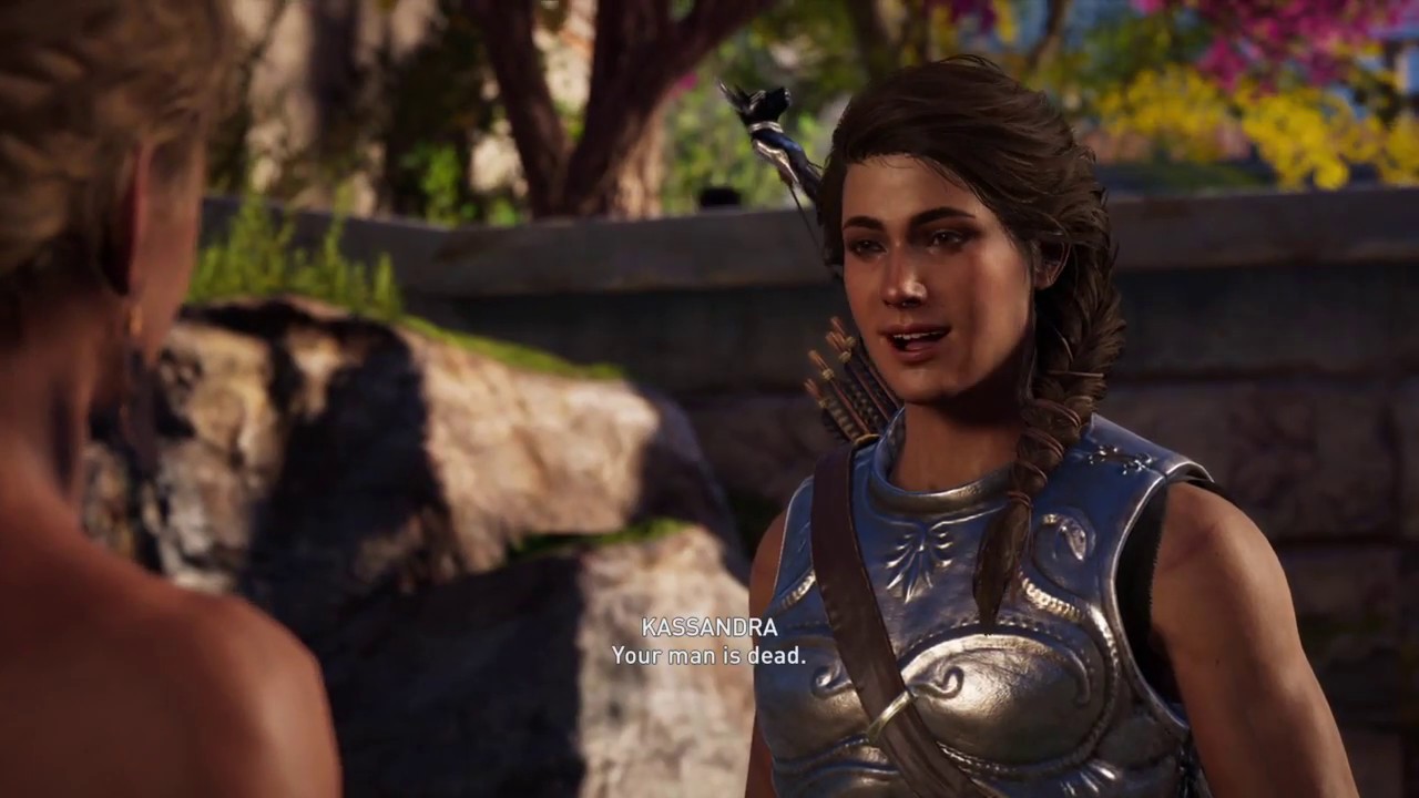 Assassin's Creed Odyssey Message Board Bad Romance PS4 Gameplay