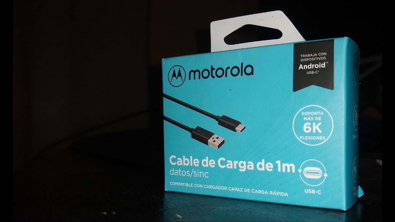 Donde comprar un Cable USB tipo C de Motorola original YouTube