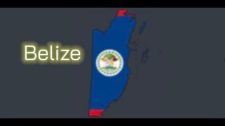 Belize Geography | 6 Districts | Great song by EUI20