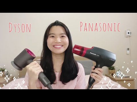 รีวิวไดร์เป่าผม Dyson vs Panasonic EH-NA65 I Nam is happy