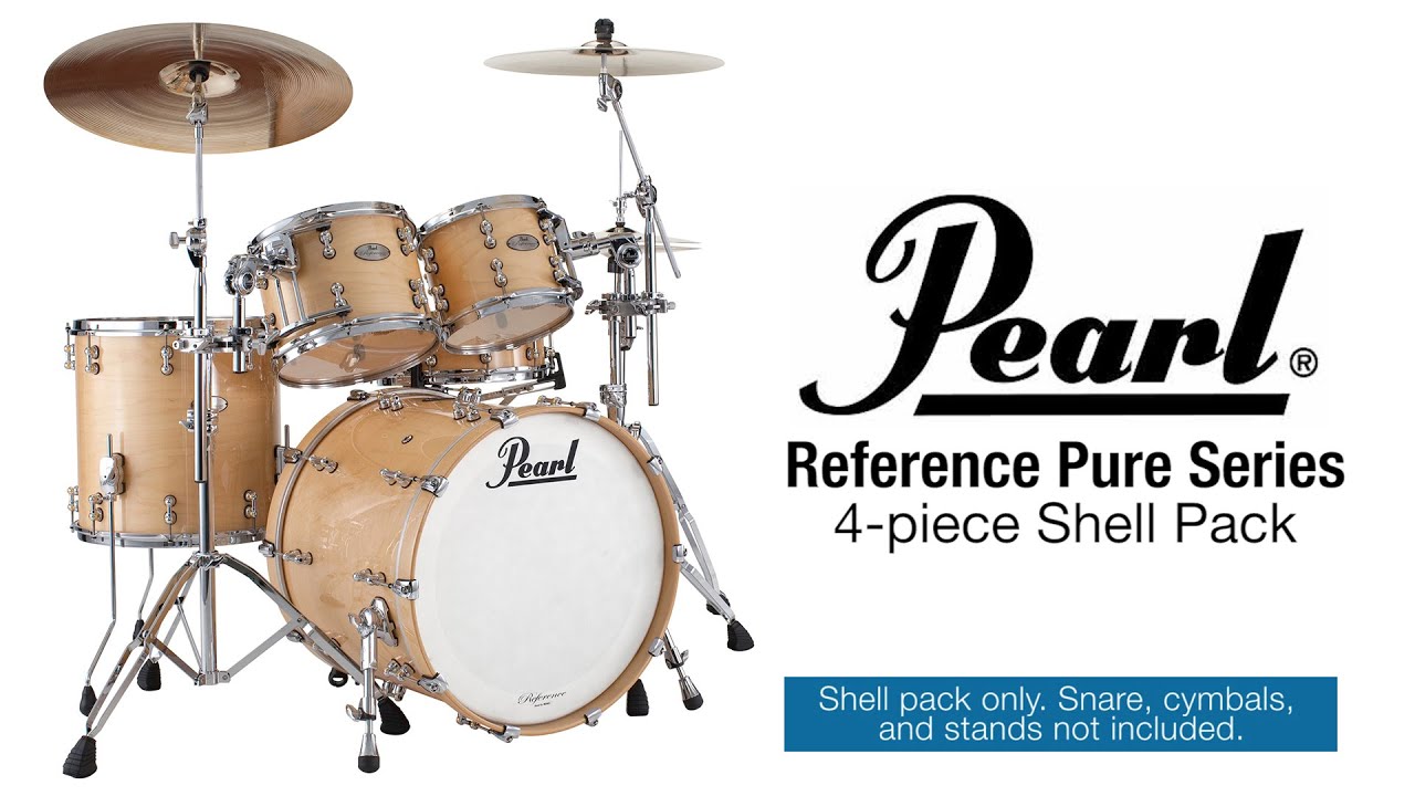 Pearl Reference Pure Series 4-piece Shell Pack Review by Sweetwater 