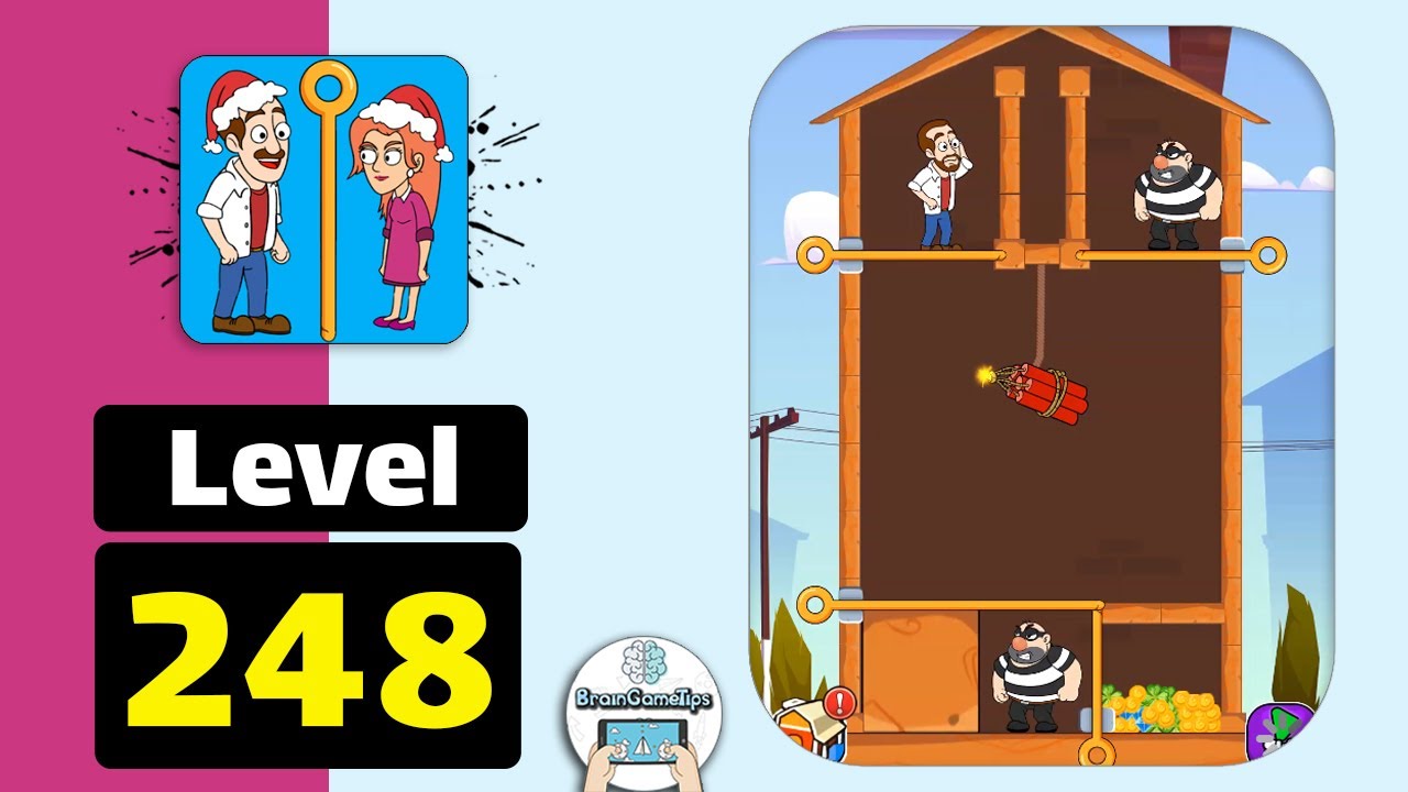 Home Pin: Pull The Pin Puzzle - Level 248 Walkthrough