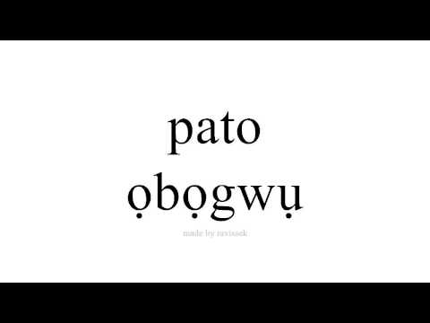 Mụta Spanish   ọbọgwụ