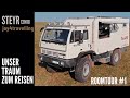 🔺 ROOMTOUR 🔻 [1/2]  LKW Steyr 12m18 | 4x4 Offroad Camper | Expeditons Wohnmobil | Overland Truck