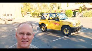 1993 Geo Tracker - 90's Funky and Fun for Summer