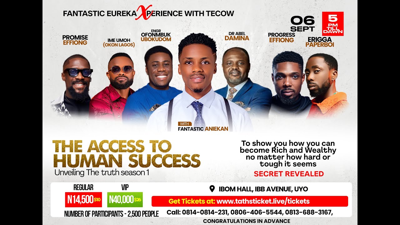 The Purpose of THE ACCESS TO HUMAN SUCCESS #TATHS Event/Project as a ...