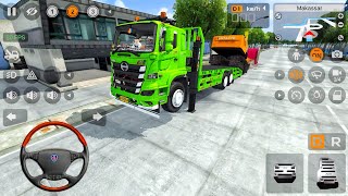 Hino Truck Game Brings Excavator From Cable Excavation l Mod Bus Simulator Indonesia screenshot 5