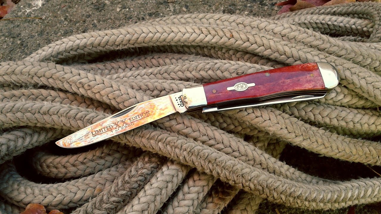 TheWalk&Talk 48 Case Xx Trapper LIMITED EDITION 🍒 The Y2K Knife! 🤖