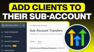 How Do Clients Get Access To Their Sub Account In GoHighLevel?