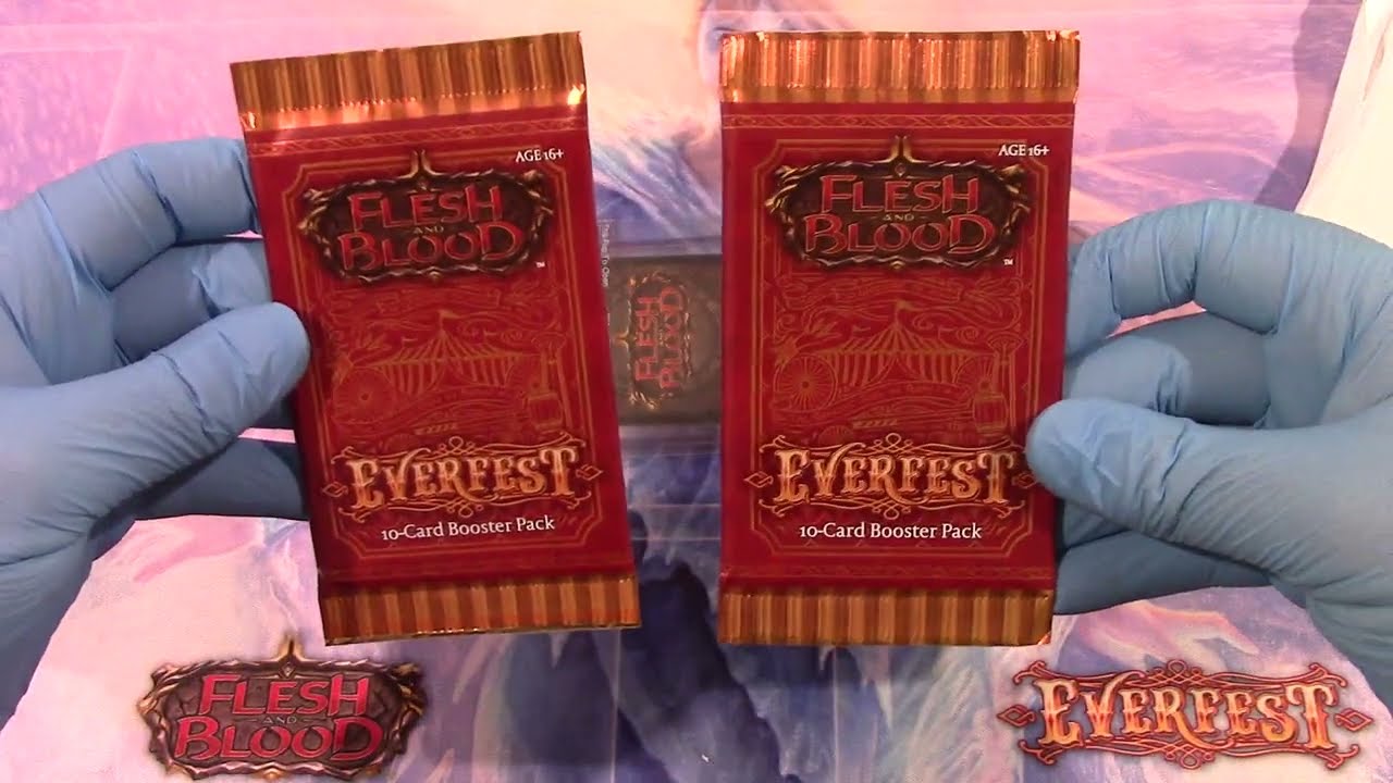flesh and blood everfest 1st edition booster box Flesh and Blood Everfest First Edition Booster Box