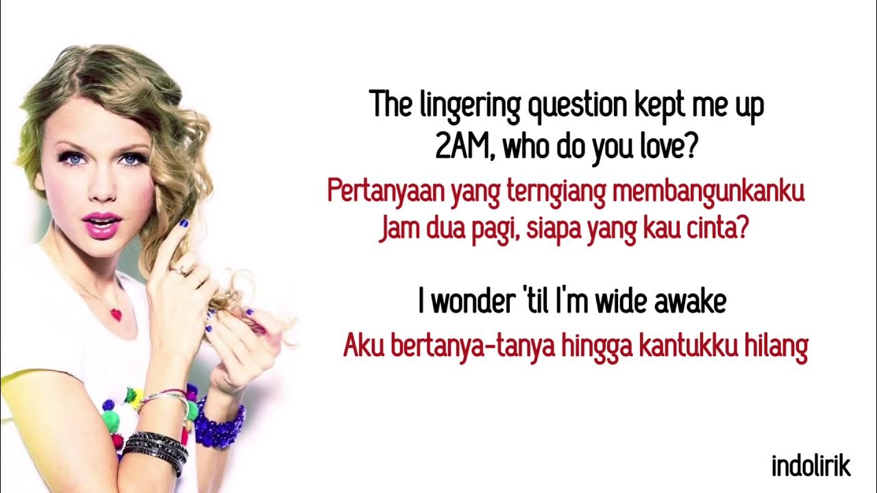 Taylor Swift - Enchanted | Lirik Terjemahan Taylor Swift - Enchanted | Lirik Terjemahan