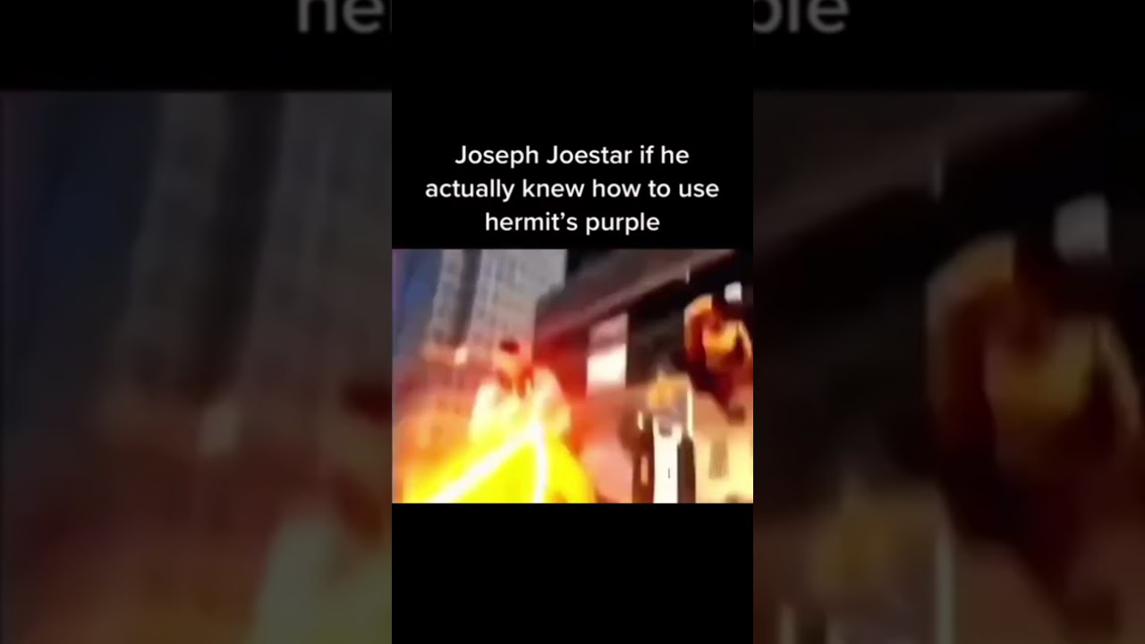 Joseph Joestar is spiderman 