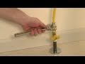 How to Install a BrassCraft® Gas Appliance Connector with an Excess Flow Valve