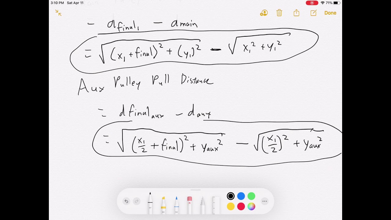 Calculating Auxilary Pulley Location for Power Wheels Garage Lift YouTube
