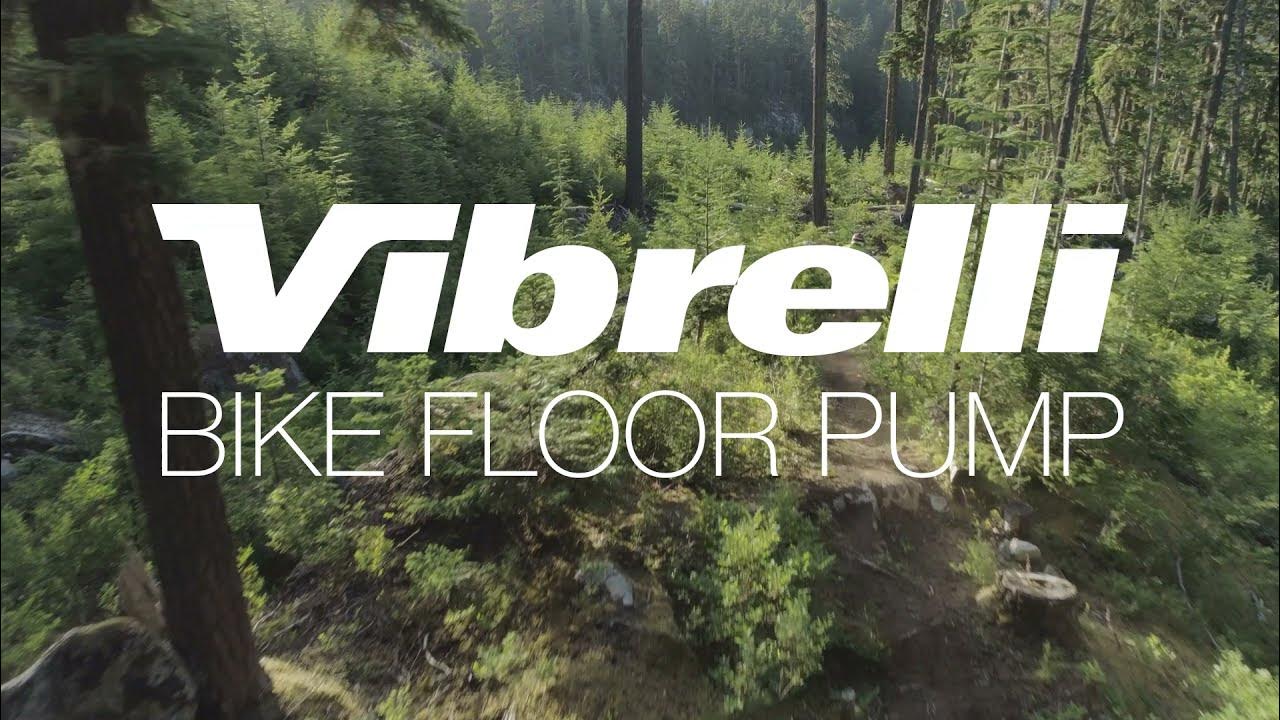 How to use a Bike Floor Pump Vibrelli Bike Floor Pump Instructions
