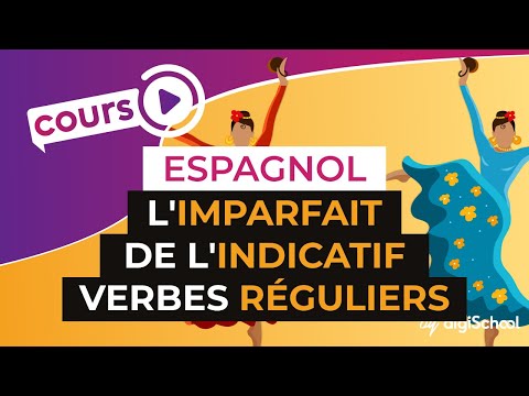 L&rsquo;imparfait de l&rsquo;indicatif - verbes réguliers - Espagnol