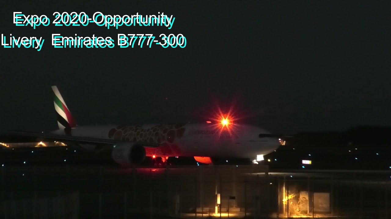 Emirates Expo 2020-opportunity Livery(エミレーツ航空.特別