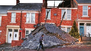 Floods \u0026 destruction as 150km/h Storm Malik \u0026 Corrie hit UK, Germany \u0026 The Netherlands 🇬🇧🇩🇪🇳🇱 310122