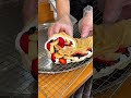 Fruit-filled crepe🍓