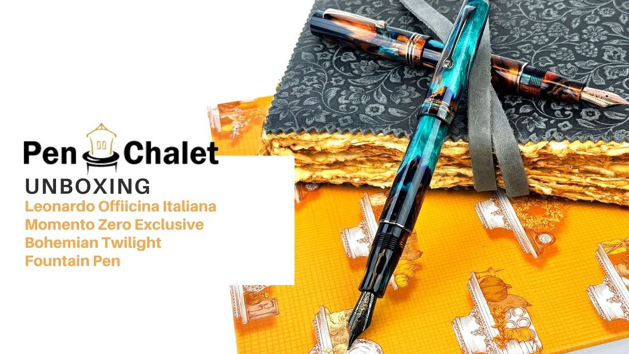 Leonardo Exclusive Bohemian Twilight Momento Zero Fountain Pens