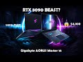 Gigabyte AORUS Master 16 2025 Review: RTX 5090 Beast?