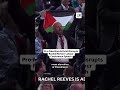 Pro-Palestine Activist Disrupts Rachel Reeves’ Labour Conference Speech