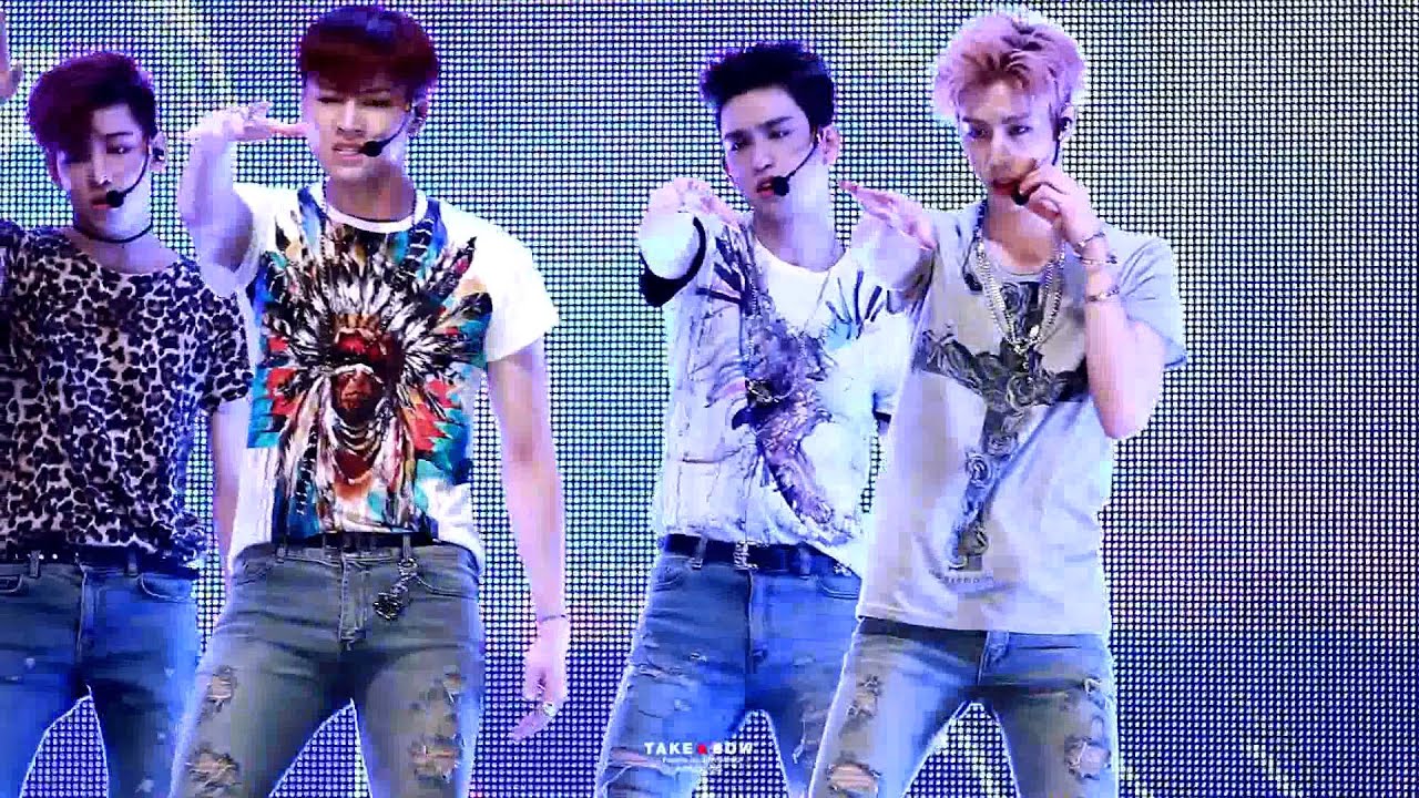 [FANCAM] 150929 강남 M-stage_니가하면_If you do_ (Jinyoung focus)