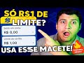 Só 1 REAL de limite? Usa esse macete e o Banco do Brasil libera CRÉDITO de verdade!