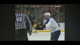 Barrett Jackman vs Milan Lucic