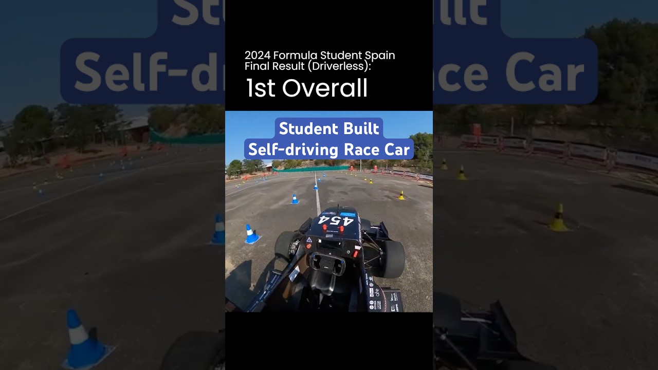 UPC-Barcelona at Formula Student Spain, 2024 Driverless Trackdrive 