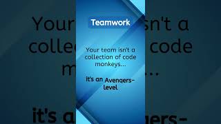 Your team isn't a collection of code monkeys...