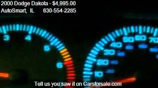 2000 Dodge Dakota Club Cab 4WD - for sale in Oswego, IL 6054