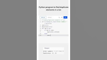 PYTHON LISTS DUPLICATE#viral #shorts#python