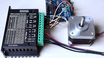 TB6600 Stepper Motor Driver with Arduino