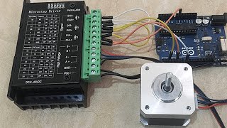 TB6600 Stepper Motor Driver with Arduino